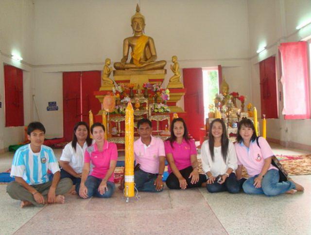 กิจกรรมแห่เทียนพรรษา​ประจำปี ๒๕๕๕