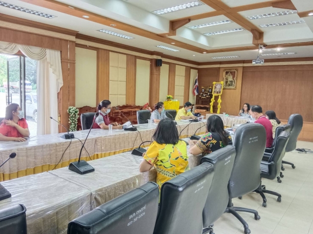 การประชุมคณะกรรมการสนับสนุนการจัดทำแผนพัฒนาท้องถิ่น ปีงบประมาณ 2565